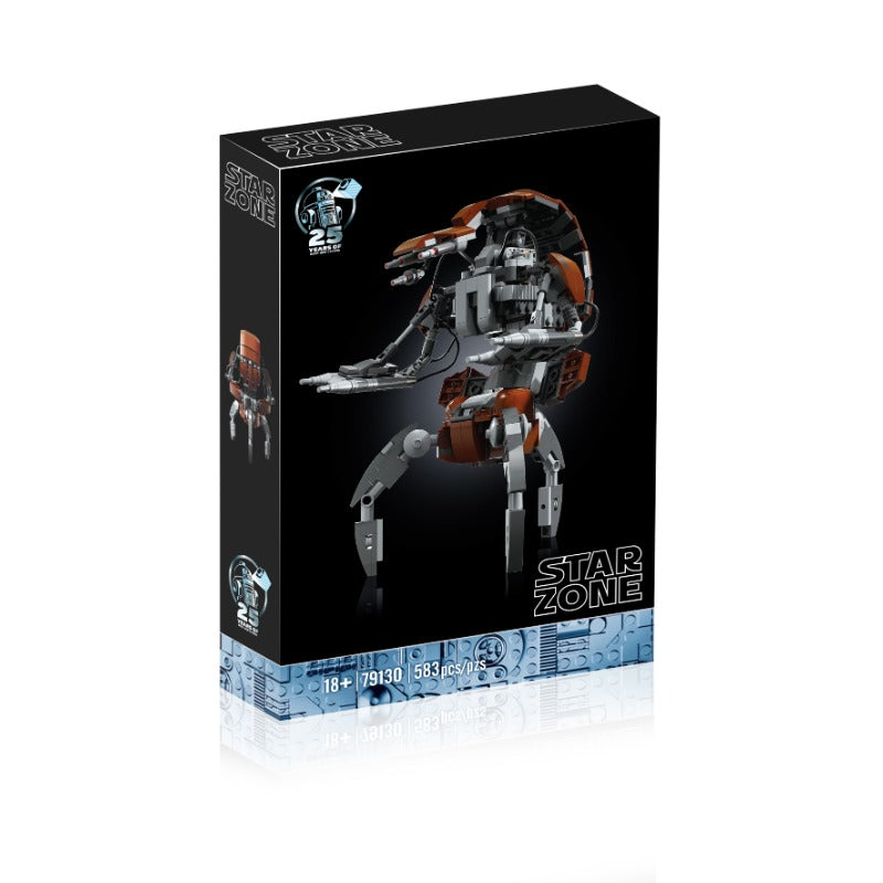 Final gallery view of the droid building block set