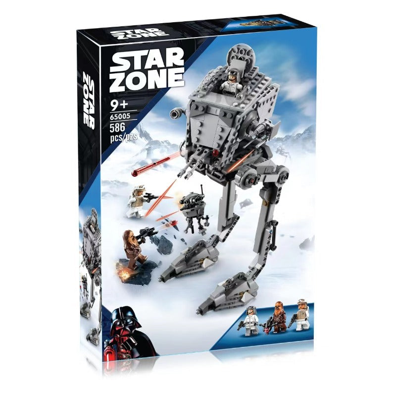 Additional view of the Hoth AT-ST brick model