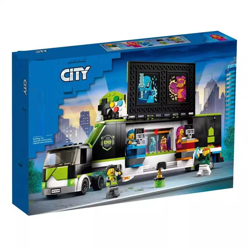 Gaming Tournament Truck building block set detail view 5