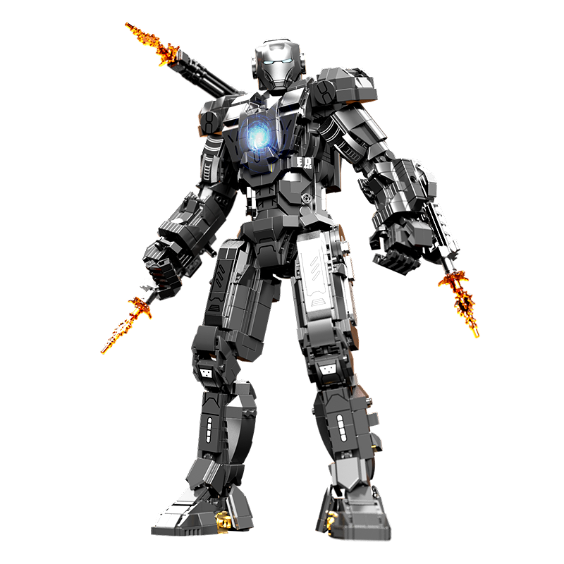 Additional close-up image of the Mark I building block set