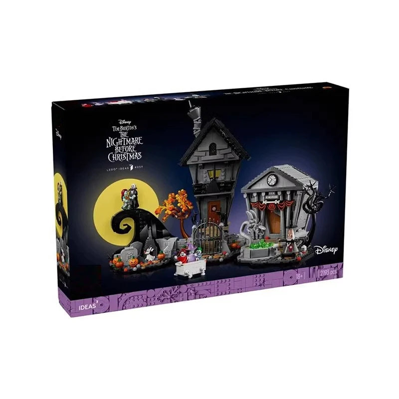 Overview image of the assembled set for shelf display