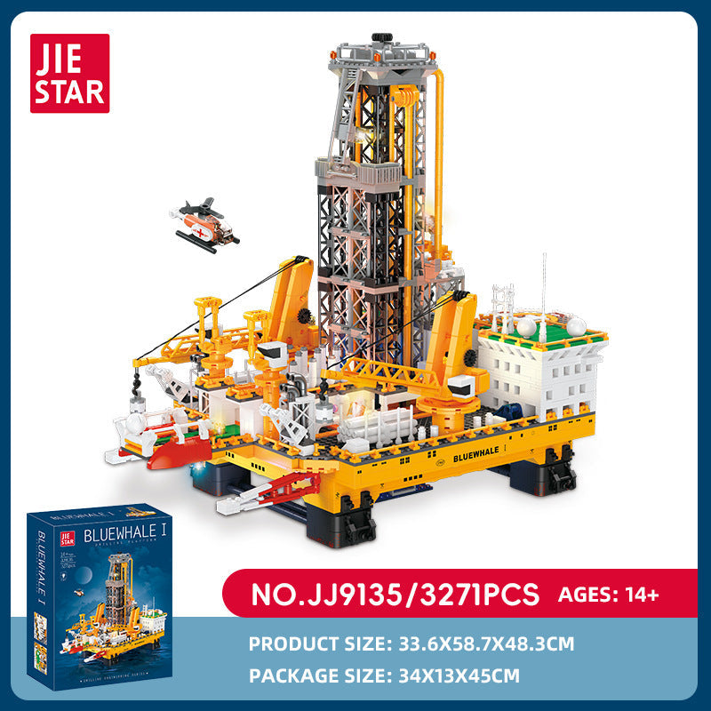 Blue Whale Building Block Set – 3271 PCS – detail view 5