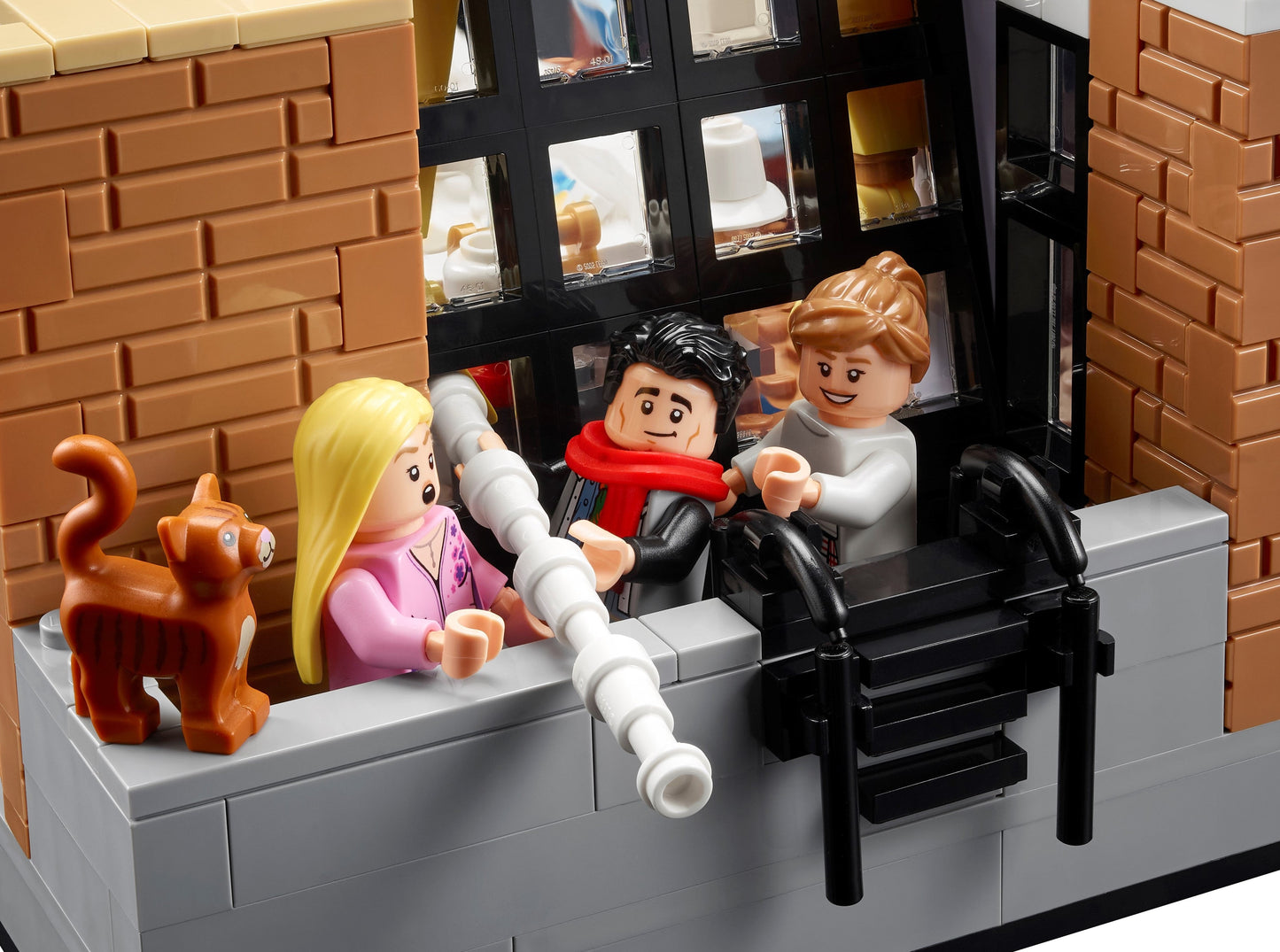 Monica's Apartment Friends TV 66333 — 2048PCS LEGO-Compatible Building Blocks | Modular Collector Set