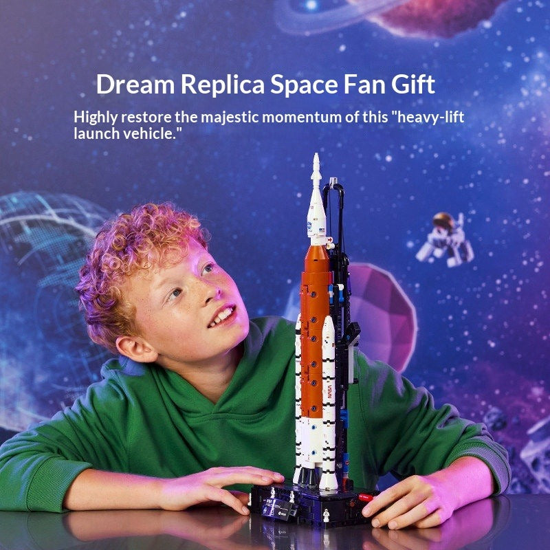 Further gallery image of the Artemis rocket building set