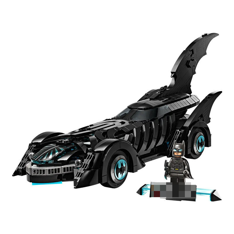 Batman Forever Batmobile building block set, 909-piece ABS plastic vehicle model