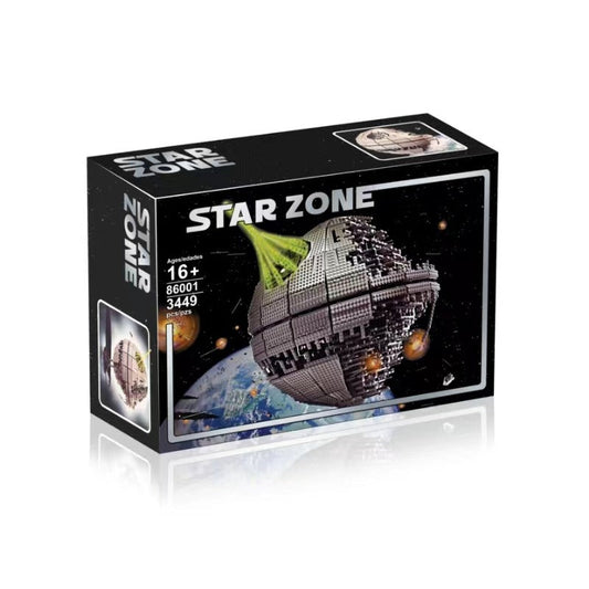 Full view of the battle station sphere building block model