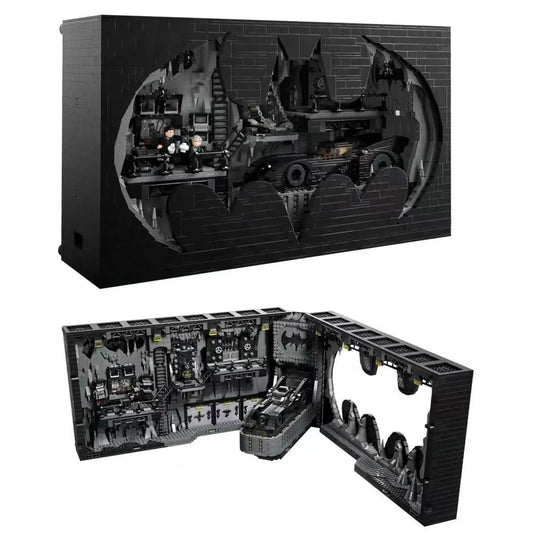 Batcave Shadow Box 76252 – 3981PCS Compatible Building Blocks | DC Superhero Collector Display