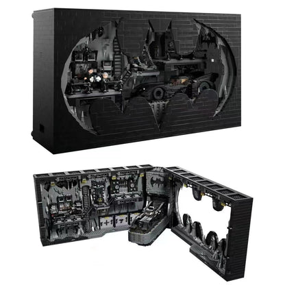 Batcave shadow box building block set, bricks only version
