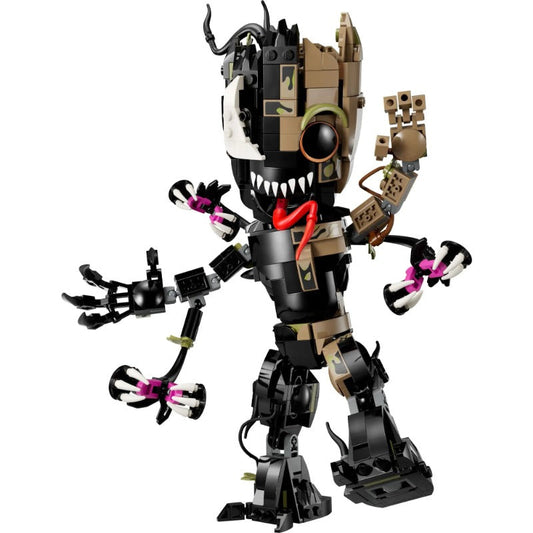 Venomized Groot building block set, 625 pieces, assembled