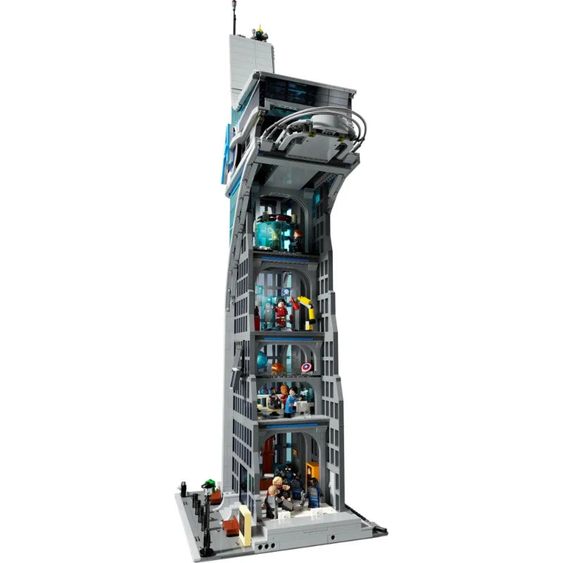 Avengers Tower 62967 – 5201PCS Compatible Building Blocks | Marvel Superhero Display Model