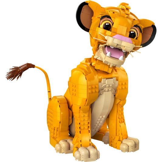 Young Simba lion cub 1445 PCS building block set main view