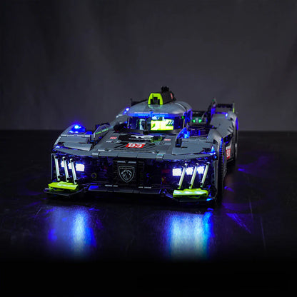 Peugeot 9X8 24H Le Mans Hybrid Hypercar – Premium LEGO-Compatible Building Set