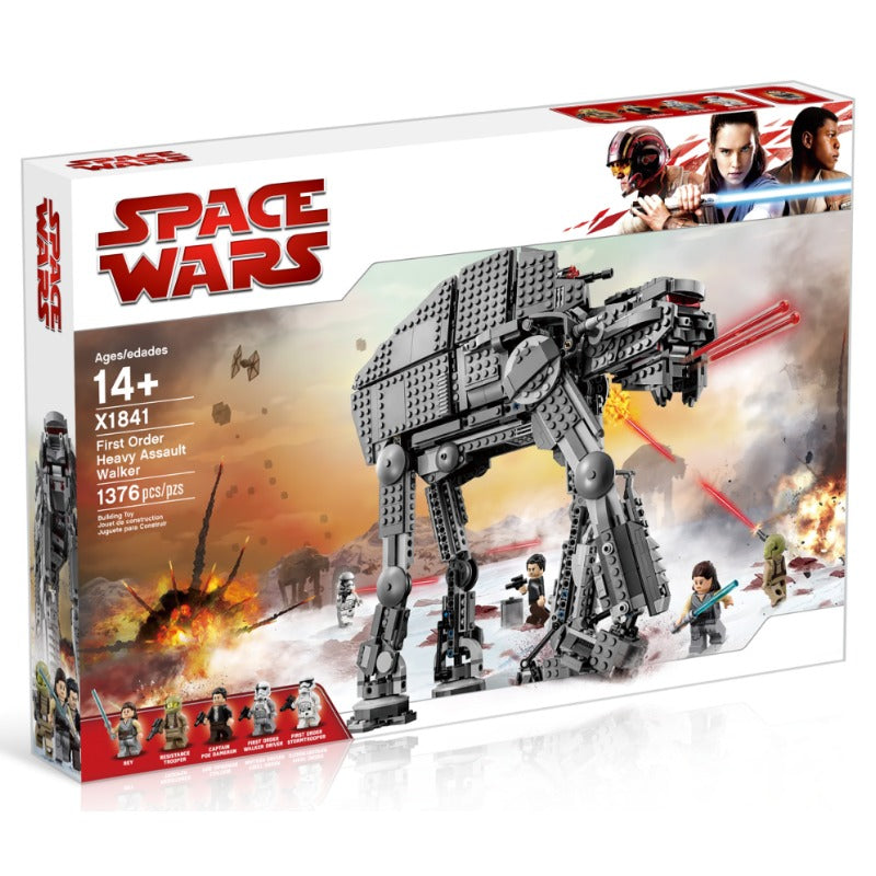 First Order heavy assault walker building block set