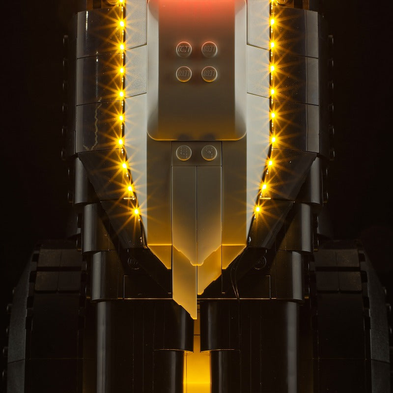 Cat model shown with its lighting components