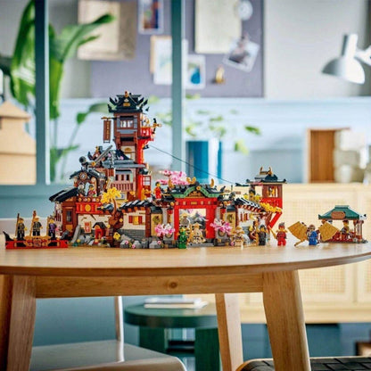 Additional product photo of the assembled Old Town block model