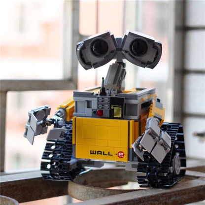 WALL-E robot building block set tread wheel detail