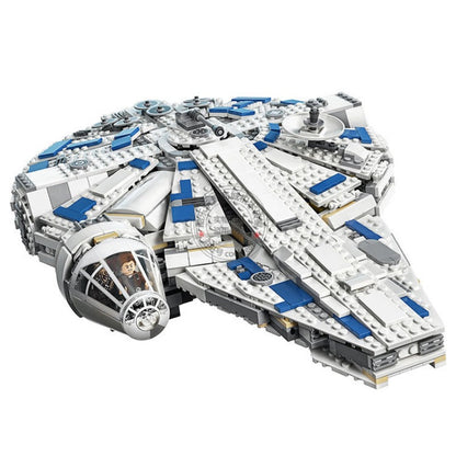 Underside view of the completed smuggler starship build
