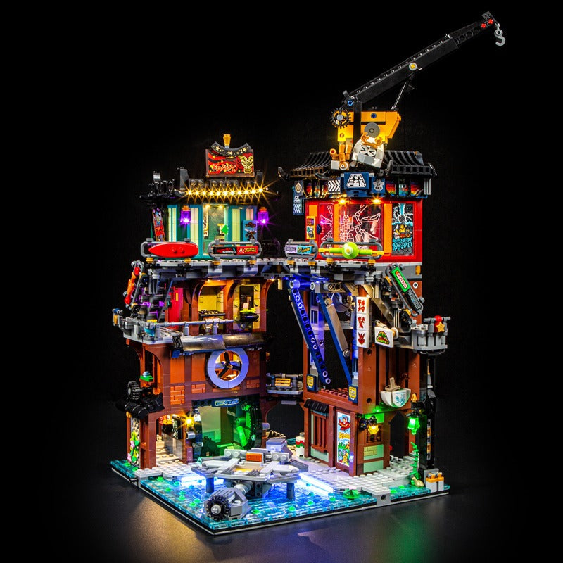 City workshops brick build with LED lighting option