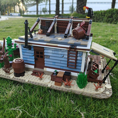 General Store building block model, build in progress