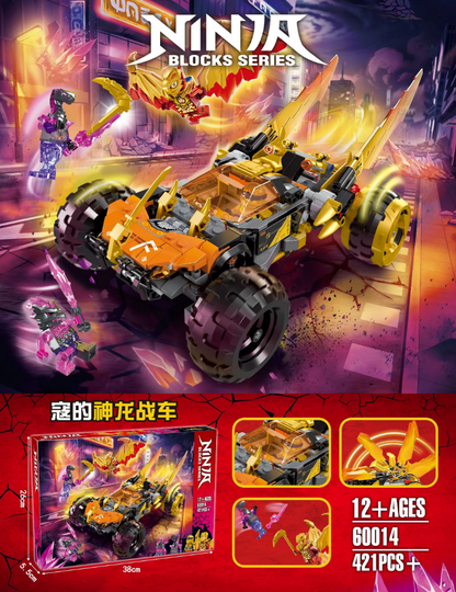 Side view of the dragon cruiser mech model