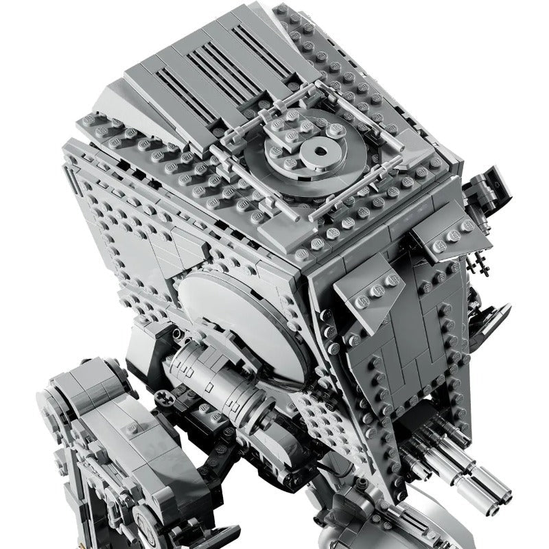 AT-ST building block model, top-down view