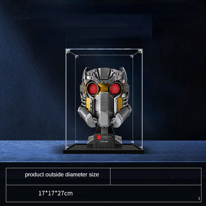 Display box for the Star-Lord helmet building set