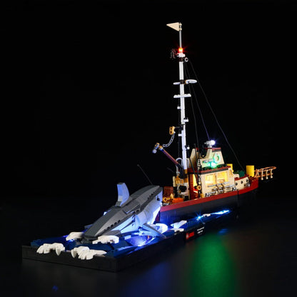 Detail view of the assembled 1497-piece model