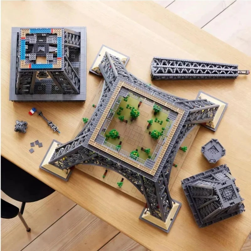 10001 PCS Eiffel Tower Building Block Set