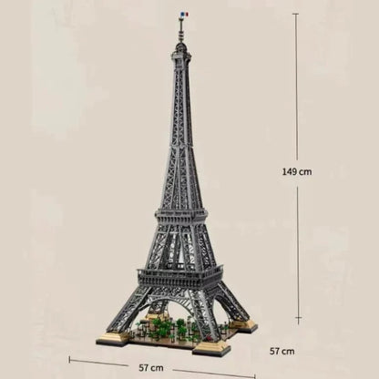 10001 PCS Eiffel Tower Building Block Set