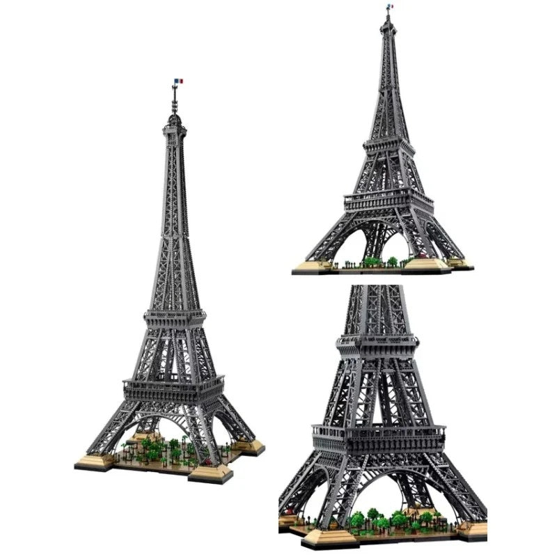 10001 PCS Eiffel Tower Building Block Set