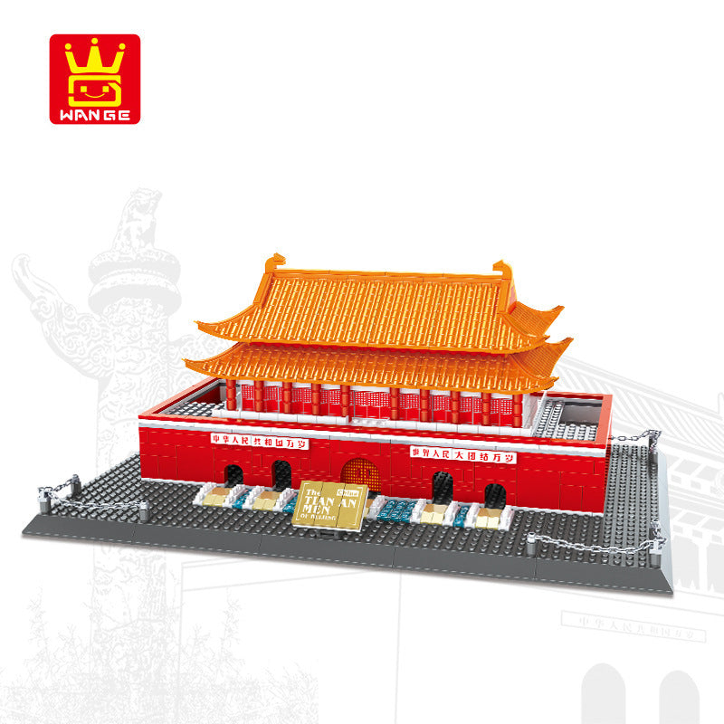 World Landmarks Street View Building Set Series interior detail view