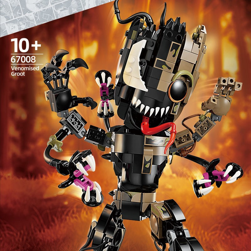 Second product photo of the Venomized Groot character set