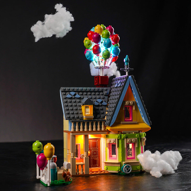 Balloon house set shown from a different angle