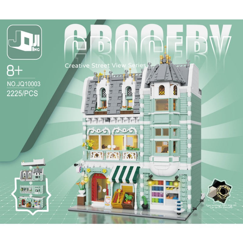 Grocery Store Mini Bricks Building Block Set – 2225 PCS – detail view 5