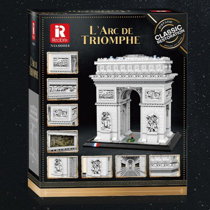 arc de triomphe building block set finished set detail