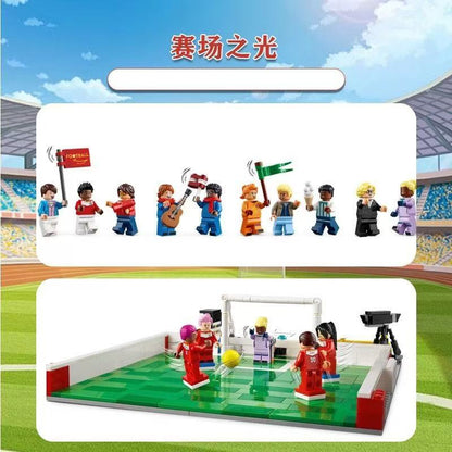 Building set overview showing the finished Icons of Play build