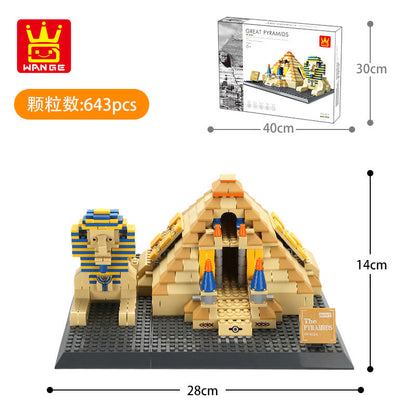 World Landmarks Street View Building Set Series construction process step view