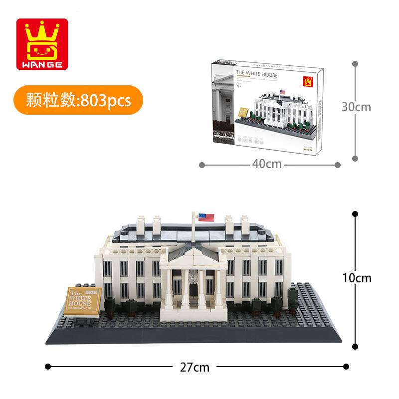 World Landmarks Street View Building Set Series top-down view of the layout