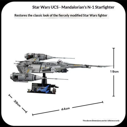 Additional product photo of the 1809-piece starfighter set