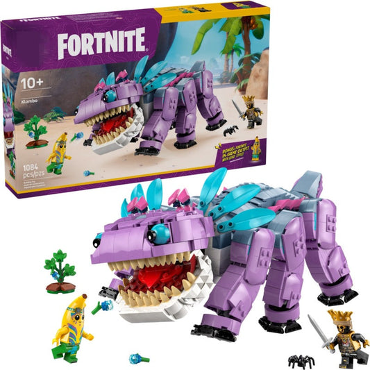Klombo building block set, 1084-piece ABS plastic character model