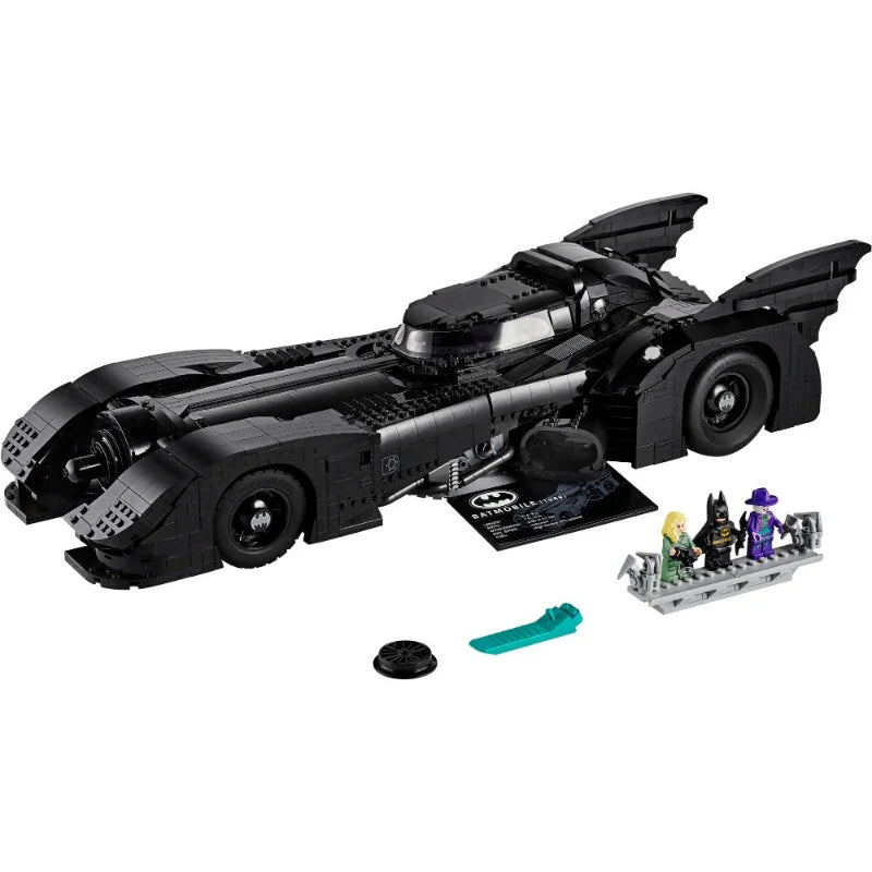 Batman Batmobile 1989 76139 – 3306PCS LEGO-Compatible Building Blocks | Tim Burton Collector Vehicle Set