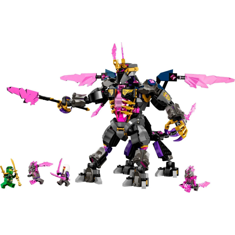 Crystal King and Crystal King Temple building block set