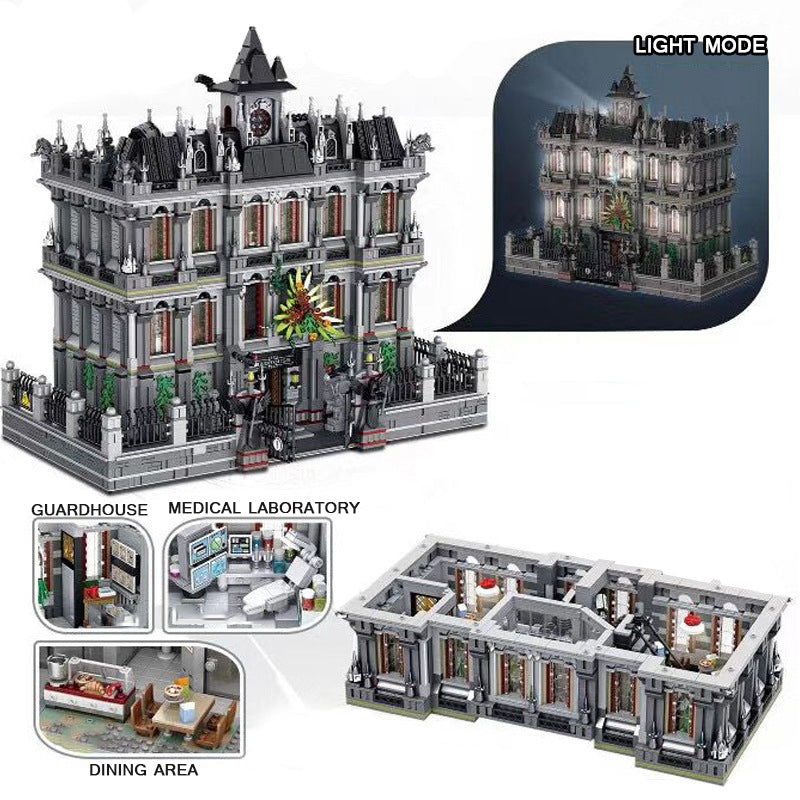 Lunatic Hospital Horror Building Set interior detail view