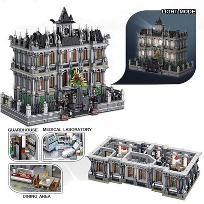 Lunatic Hospital Horror Building Set interior detail view