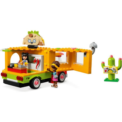 Full view of the city marketplace building block set