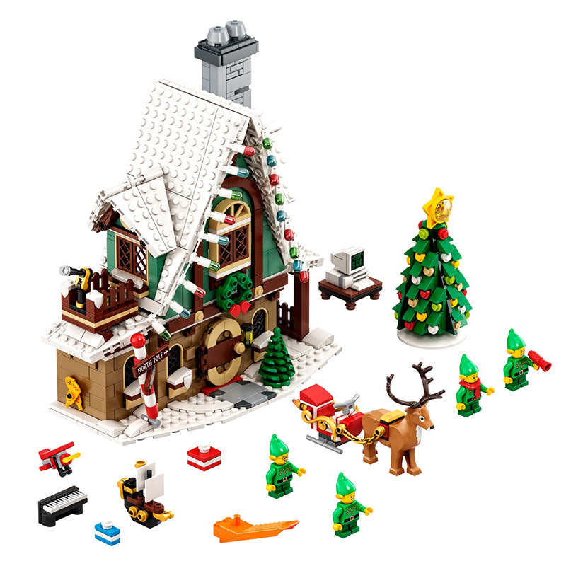Additional product photo of the elf club house building set