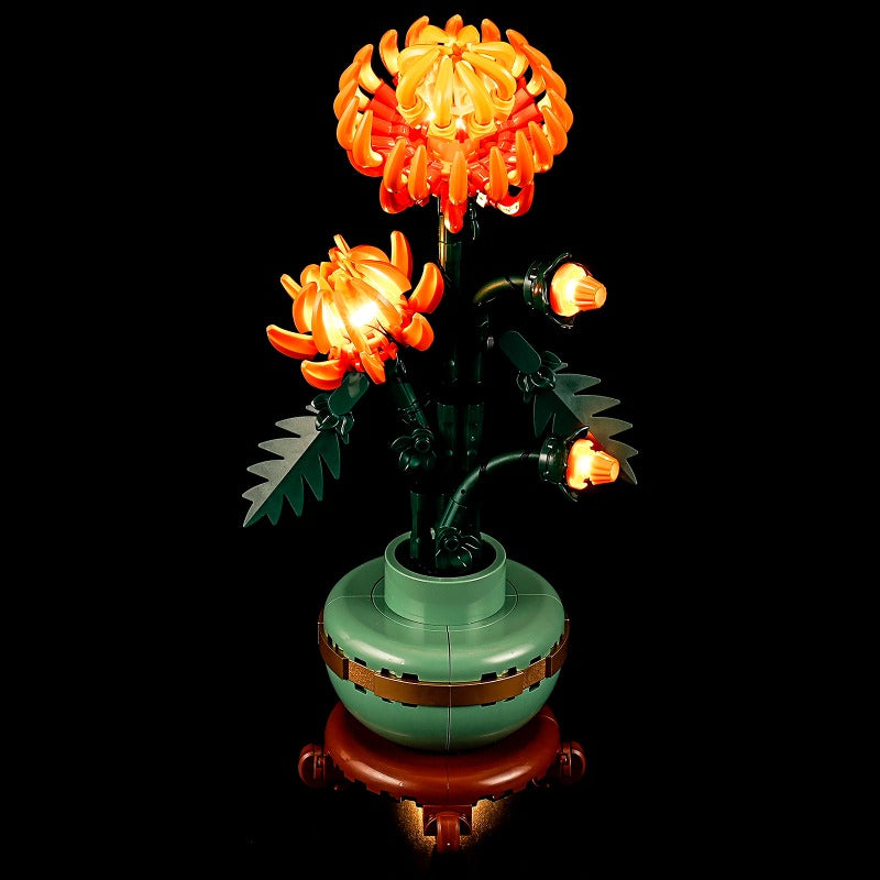 Additional gallery view of the finished flower build