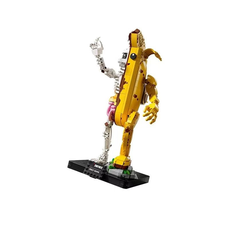 Gallery photo of the completed character building block model