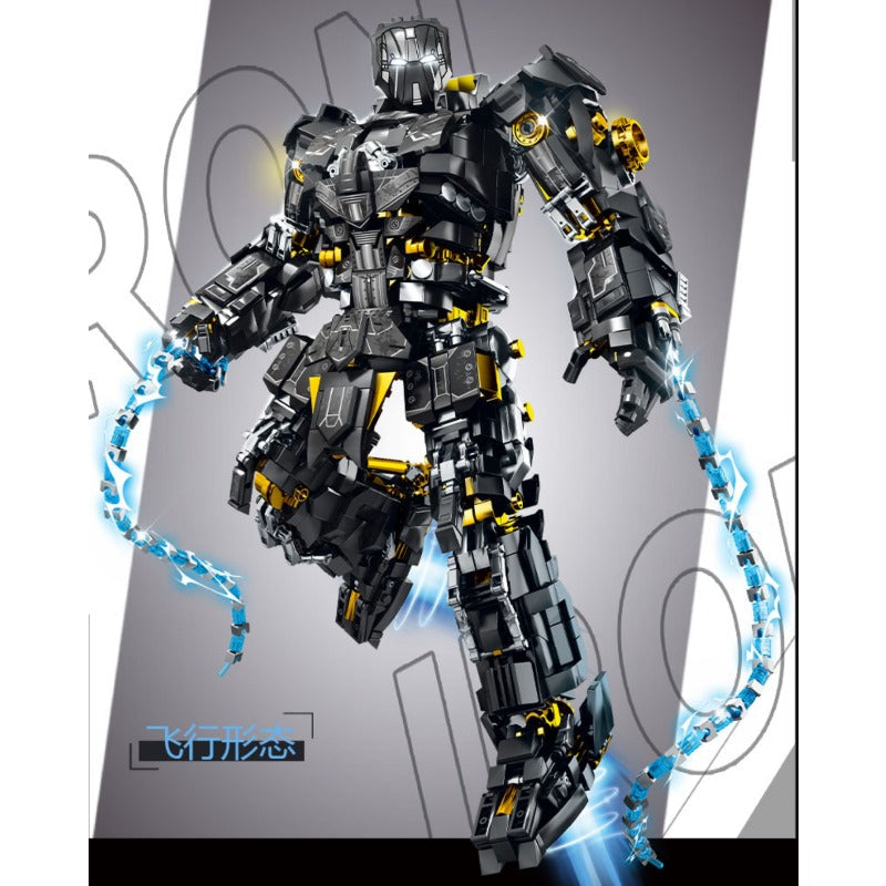 Armored Battle Robot building block set detail view 2