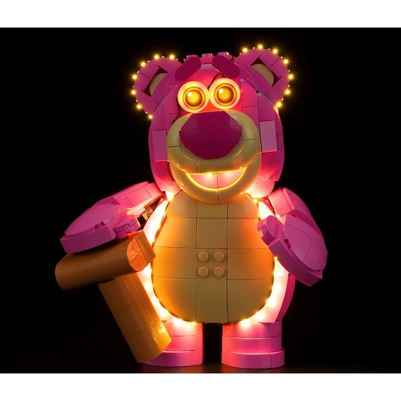 Lotso character building set with LED lighting option